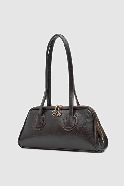 Shule Bags Vita Baguette Bag Bitter Brown