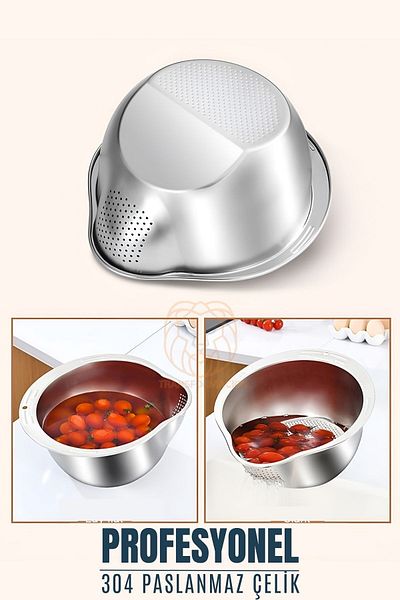 Transformacion Rice Strainer Pasta Salad Strainer 304 Inox Stainless Steel 721080