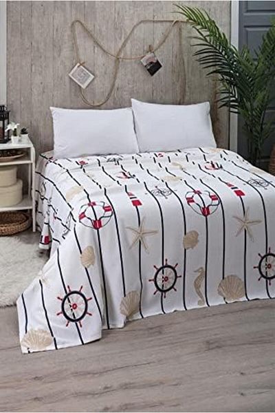 STOREMAX Jvnnshop Marine Double Pike Bedspread 200 X 230 646268