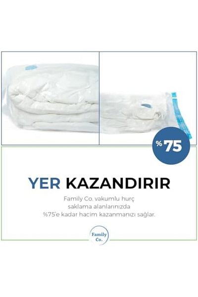STOREMAX Mu-Artshop Co. Vacuum Canister Bag Sets 3 Pieces 80X100-2, 100X130-1 Tnca 871301