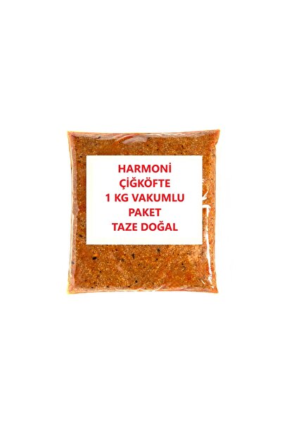 HARMONİ Çiğköfte Katkısız Doğal 1 KG Vakumlu Etsiz Çiğköfte