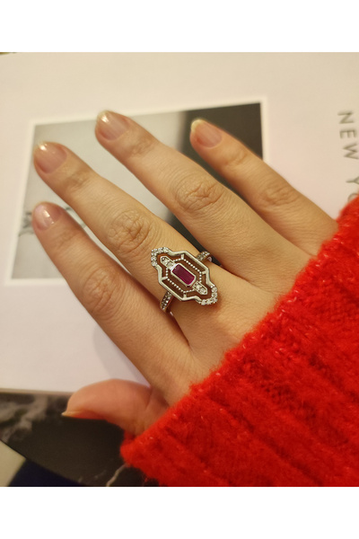 Mara Bijuteri ve Aksesuar خاتم من الحجر الوردي