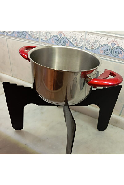 ARVALLI Büyük Sac Ayağı Portatif Ateş Demiri Kamp ve Piknikciler için