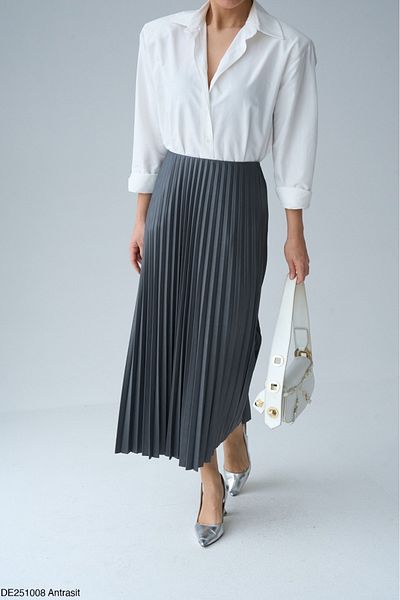 Lupies Women's Pleated Long Skirt