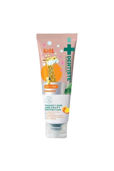 Genel Markalar dentiste kids 1-6 yaş bitkisel portakallı florürsüz diş macunu 60gr