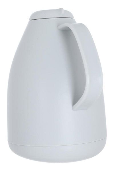 ALSAIF Glass Penguin Thermos 1 Liter Plastic Body Light Grey