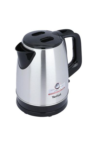 ALSAIF Steel Kettle 2000 2400 Watt 1.7 Liter Silver + Black