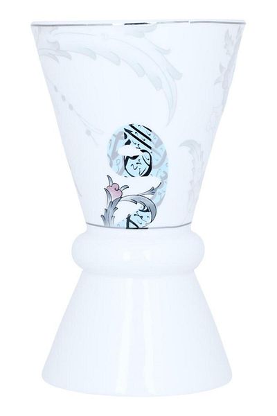 ALSAIF Porcelain Incense Burner 11 X 11 X 18 Cm White