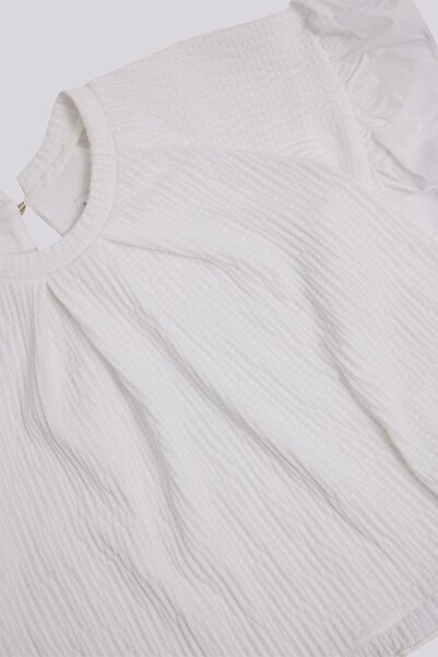 Lia Lea Λευκή μπλούζα για κορίτσια BG Store