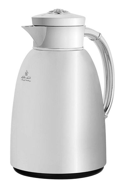 ALSAIF Yatooq Steel Thermos 1 Liter Silver