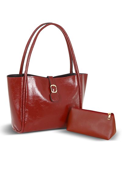 Tonny Black Original New Season Luxury Puppy Model Handbag and Shoulder Bag with Soft Leather Belt Makeup Bag