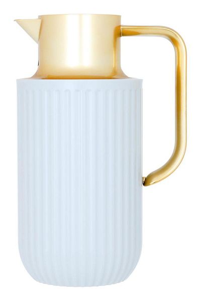 ALSAIF Plastic Thermos (Laura) 1.6 Liters White