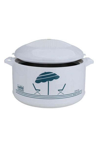 ALSAIF Plastic Food Container 5 Liters White