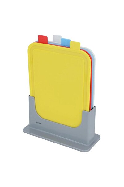 ALSAIF Plastic Cutting Board Five Pieces Stand Colored