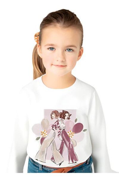 MAYORAL Tricou cu maneca lunga pentru fete