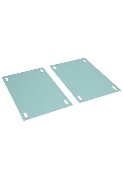 ALSAIF Plastic Cutting Board Set 30.8 X 20.5 X 1.5 Cm 2 Pieces Light Green