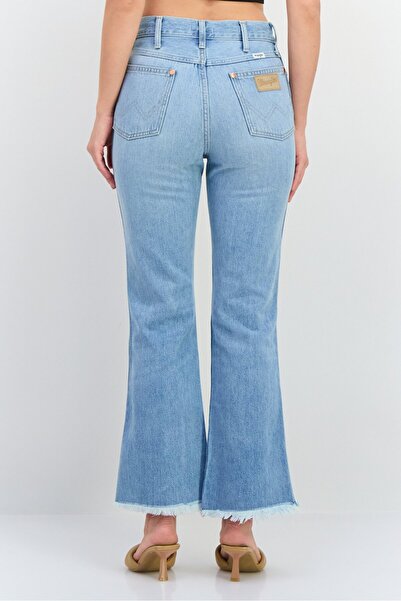 WRANGLER Women Regular Fit Washed No Stretch Jeans, Blue