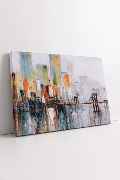 KOSS Dijital Pictură decorativă orizontală pe pânză pentru casă, cu aspect de...