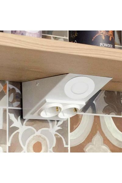 MAVİ TREND White Metal - Kitchen Lighting under Counter, Led Luminaire with Socket