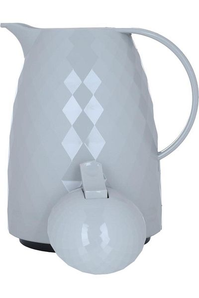 ALSAIF Plastic Thermos (Deba Turki) 1 Liter Pearl
