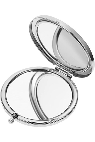 Tahtakale Dünyası Metal cep Aynası Taşınabilir Yuvarlak Katlanır Kaliteli Çan...