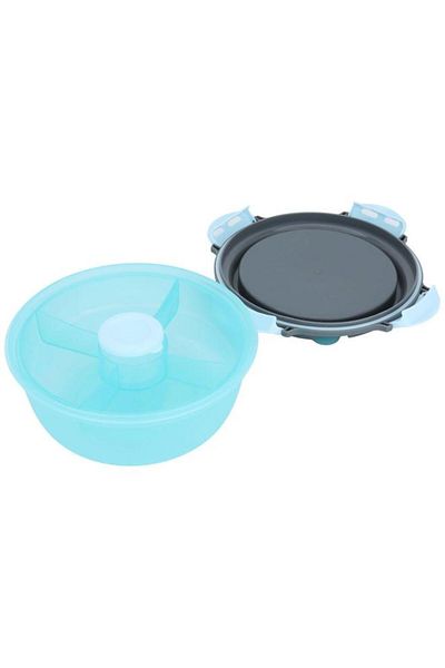 ALSAIF Plastic Lunch Box 1.2 Liter Light Blue