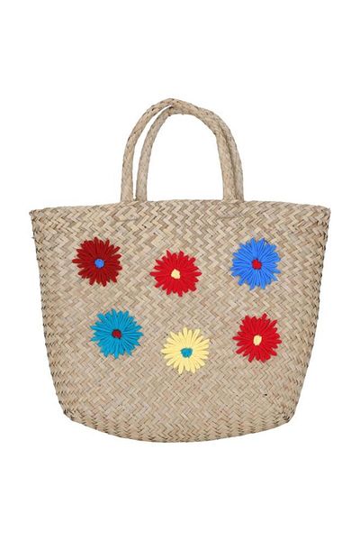 ALSAIF Wicker Thermos Bag 48X33 Cm Light Brown