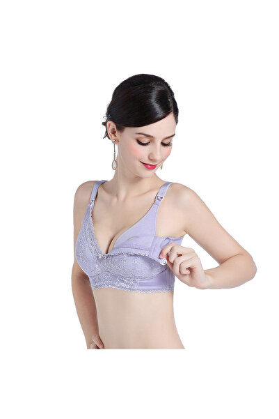 Sunveno Maternity Nursing Bra - Blue 85B
