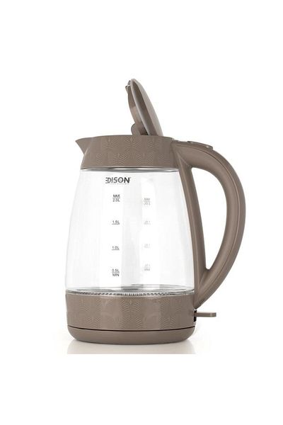 ALSAIF Glass Kettle 2200 Watt 2 Liter Black