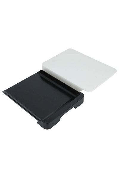 ALSAIF Plastic Cutting Board 30 X 22 X 4 Cm Black And White
