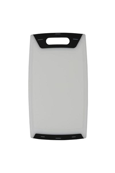 ALSAIF Plastic Chopping Board 37.3 X 20.8 X 1.05 Cm Rectangle White