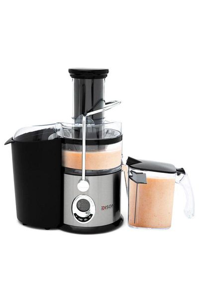 ALSAIF Fruit Juicer 800 Watt 1 Liter 5 Speeds Black Silver