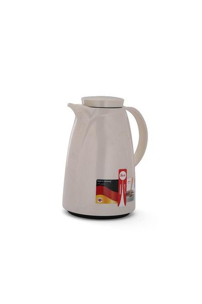 ALSAIF Plastic Rhinestone Thermos Ribbed 1.5 Liter Pearl