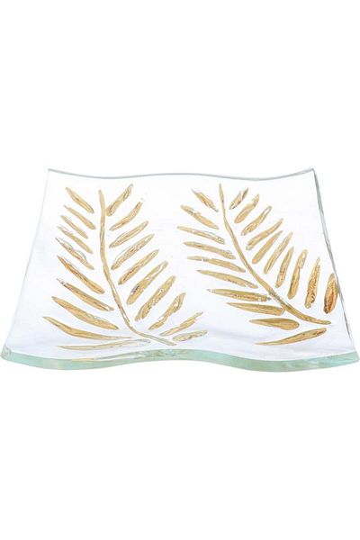 ALSAIF Glass Dessert Dish 22.5