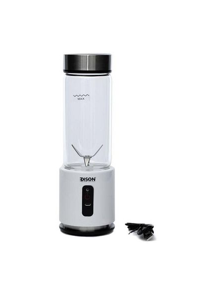 ALSAIF Portable Blender 350 Ml 100 Watt White