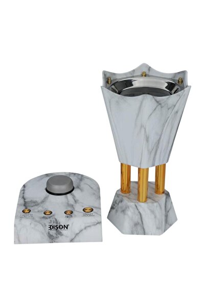 ALSAIF Electric Orchid Incense Burner 360 Watt White