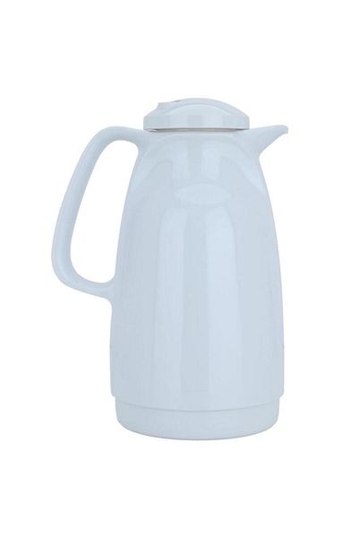 ALSAIF Glass Thermos 1.5 Liters Plastic Body White