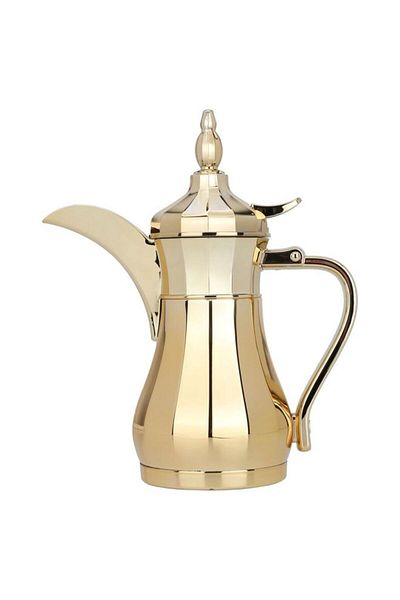 ALSAIF Sulaiman Steel Dallah 0.50 Liter Gold