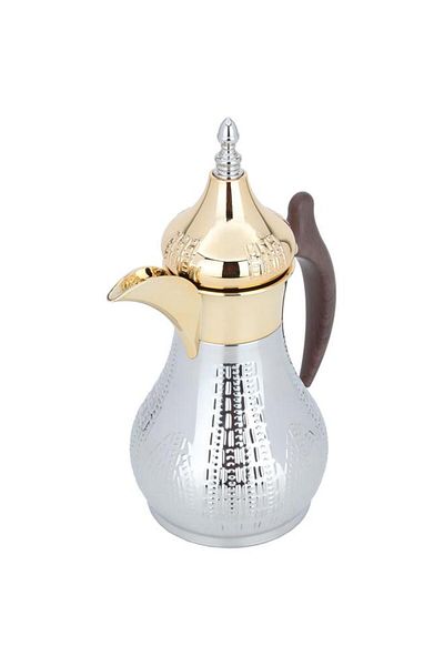 ALSAIF Haila Steel Thermos 0.7 Liters Silver