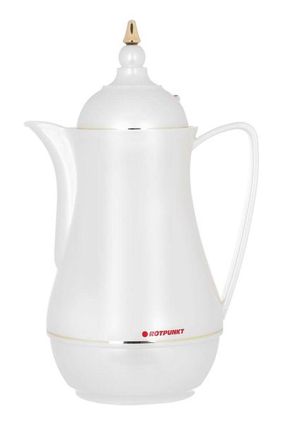 ALSAIF Rotpunkt Glass Thermos 0.5 Litres Plastic Body Light Beige