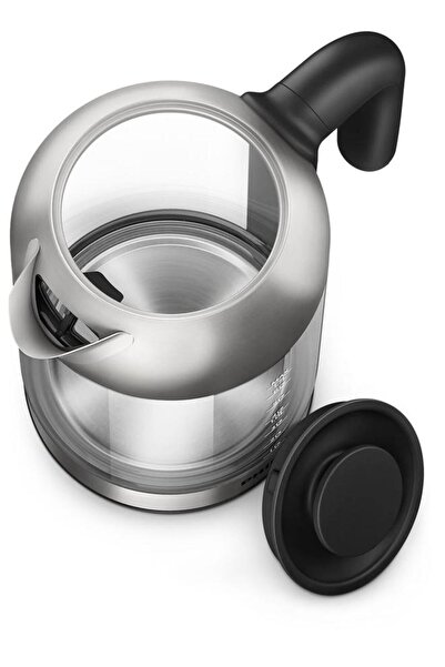 ALSAIF Hd9339/81 Glass Kettle 2200 Watt 1.7 Liter Clear Silver