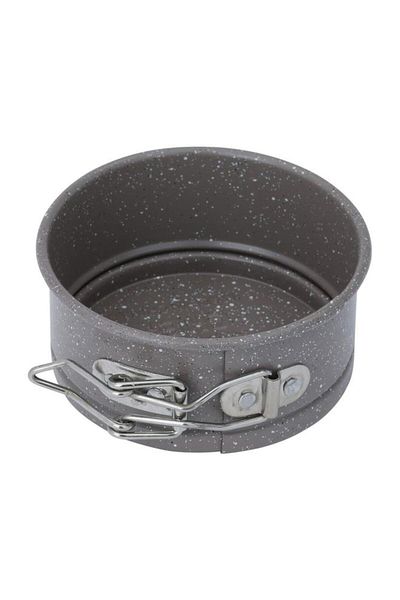 ALSAIF Granite Cake Mold Round 5X10 Cm Light Brown