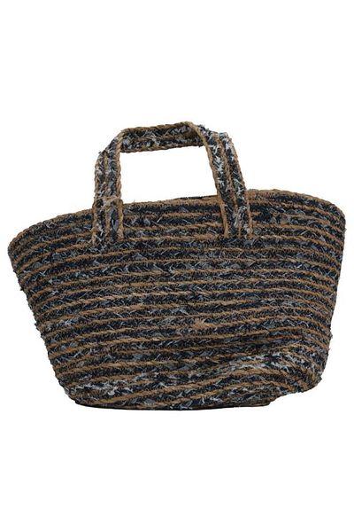 ALSAIF Wicker Thermos Bag 50 X 26 Cm Black Brown