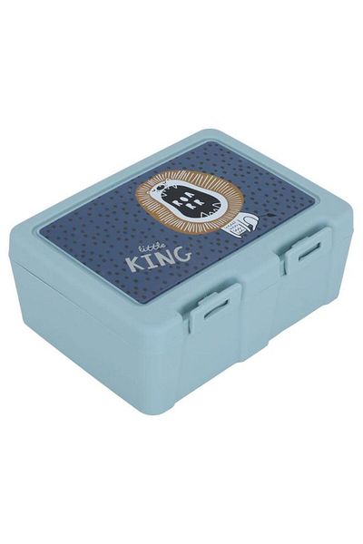 ALSAIF Plastic Lunch Box Divided Blue
