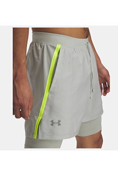 Under Armour Erkek UA Launch 5inch 2-in-1 Şort 1382640-377