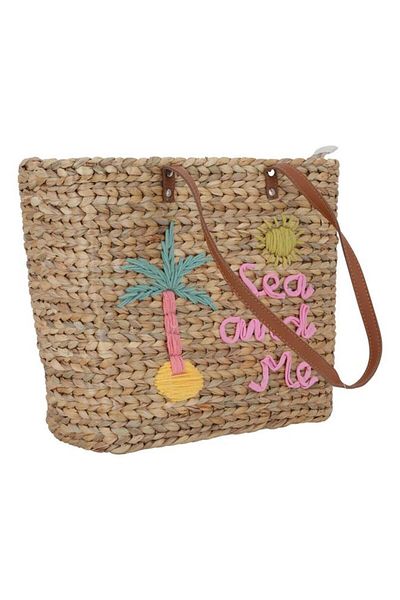 ALSAIF Wicker Thermos Bag 40 X 30 Cm Dark Beige