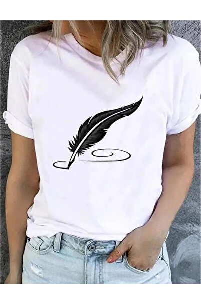 Wish BF Unisex γυναικείο μπλουζάκι με γραφικό εμπριμέ