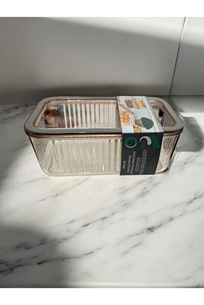 furkancam Acrylic Vacuum Storage Container, Maxi Rectangular Vacuum Sealed Storage Container,