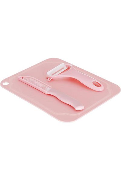 ALSAIF So Chopping Board Set 3 Pieces Cc23010 Pink