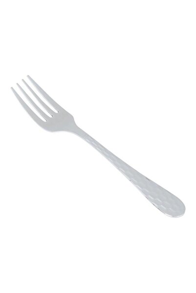 ALSAIF Steel Sweet Fork Set 15X2.2 Cm 6 Pieces Silver